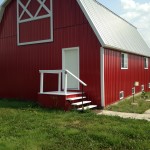 Gladys McCarthy's red barn